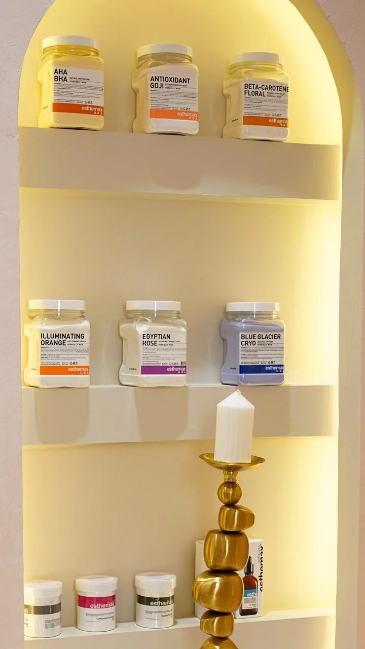 The clinic’s skin care collection