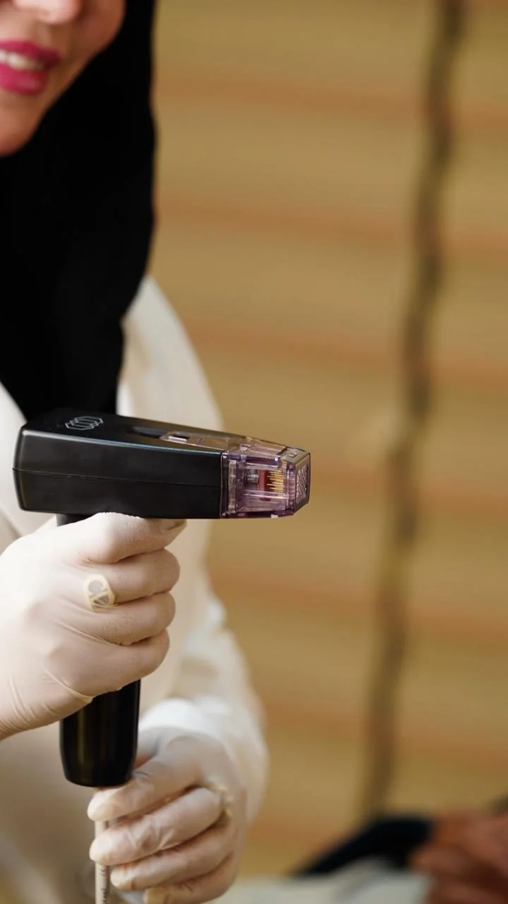 A treatment device up close